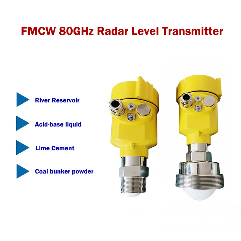 FMCW 80G radar level meter produced by WEpower electronic