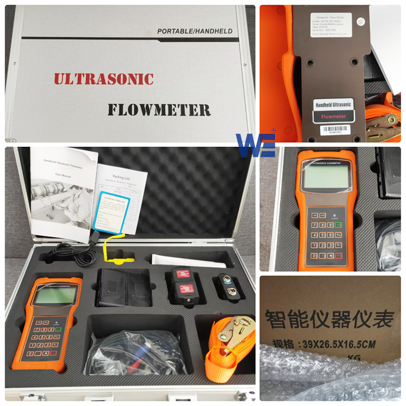 Clamp-on ultrasonic flow meter-workshop-package