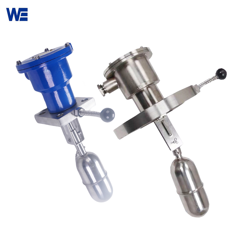 Float Level Switch side mounted Test Lever