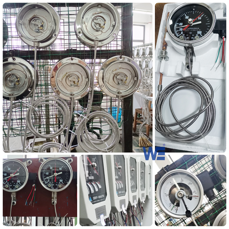 Gas-actuated thermometer-workshop
