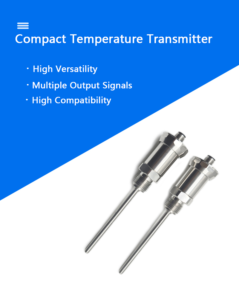PT100 compact temperature transmitter