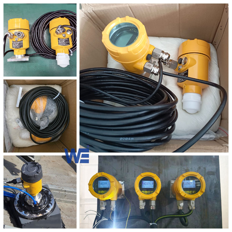 Split Secondary Meter Radar Liquid Level Sensor Radar Level Transmitter with Remote Control