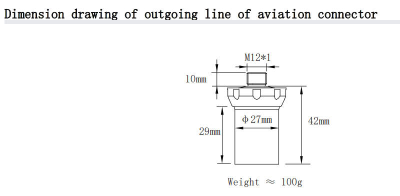 compact temperature transmitter-dimension diagram