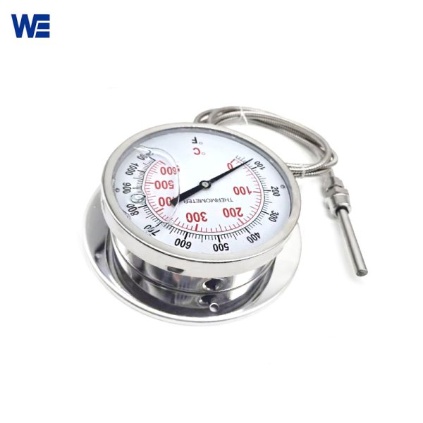gas actuated thermometer