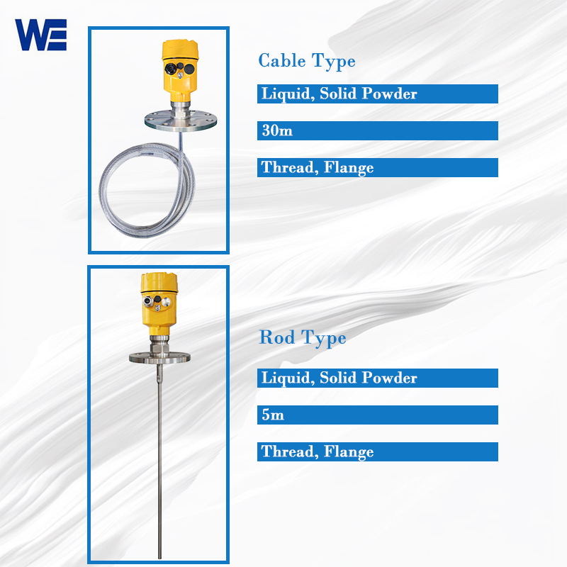 guided wave radar-cable type rod type
