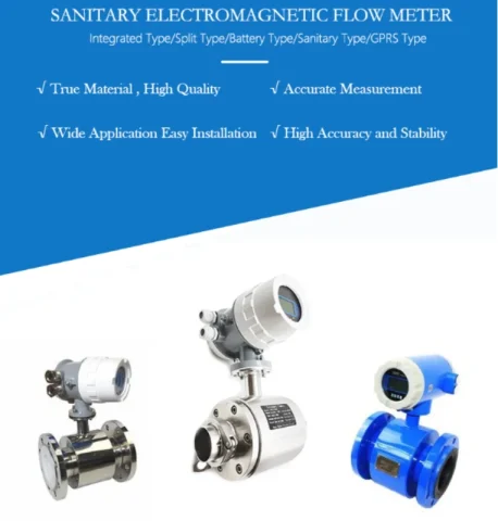 image1-Hygienic Magnetic Flow Meter
