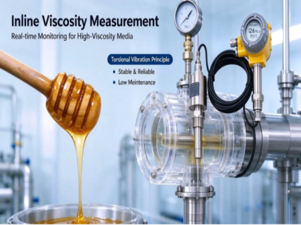 online viscometer for honey
