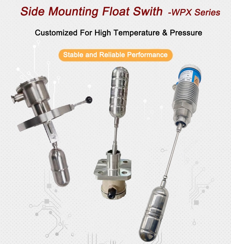 side mounting float switch customized china factory price