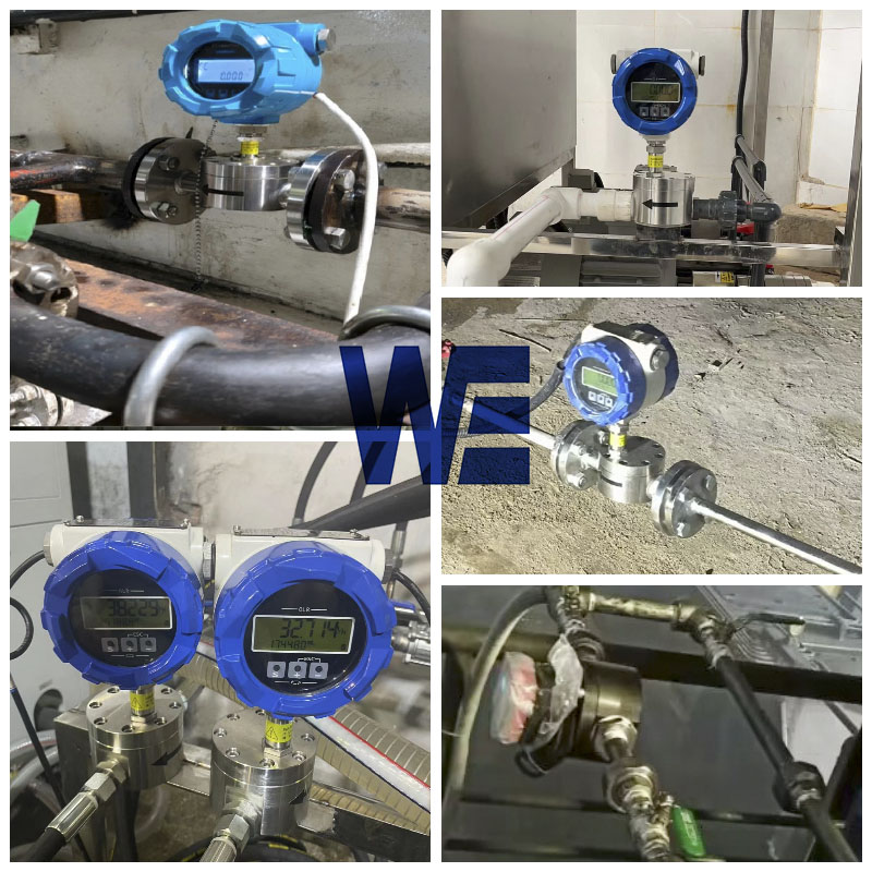 site installation photo- micro gear flow meter
