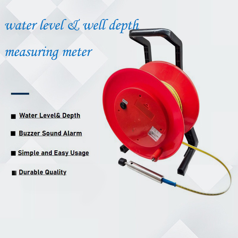 water level & well depth measuring meter